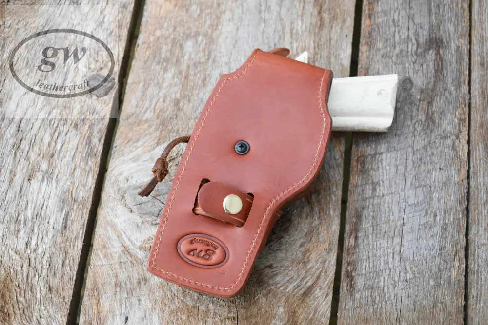 The Favourite Leather Holster Belt Western Style With Fast Draw Holster For 1911 Lined