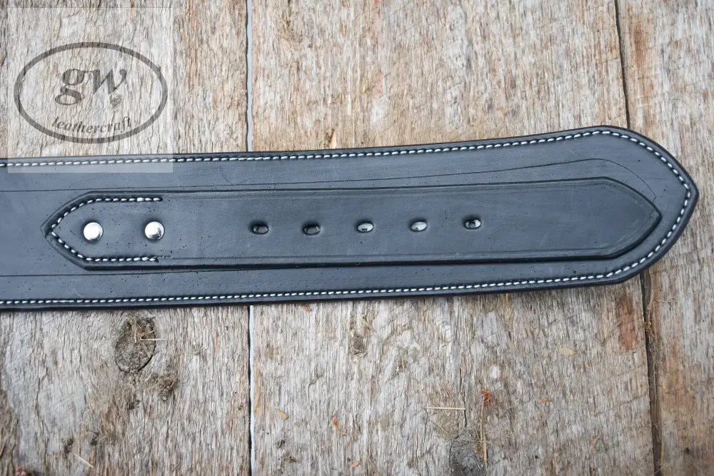 The Highwayman Leather Cartridge Belt Western With Double Fast Draw Holsters