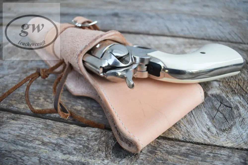 The Masstown Drifter Leather Holster Western Holster Fast Draw Lined Sporting Goods