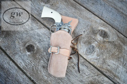 The Masstown Drifter Leather Holster Western Holster Fast Draw Lined Sporting Goods