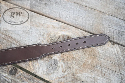 The Poison Creek Plunderer Leather Cartridge Belt Western