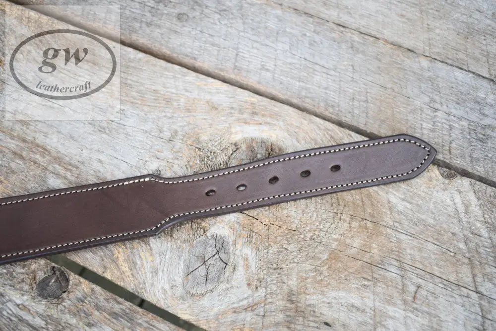 The Poison Creek Plunderer Leather Cartridge Belt Western With Double Fast Draw Holsters