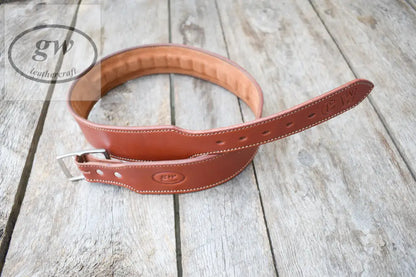 The Shootist Leather Cartridge Belt Western Eastwood Style