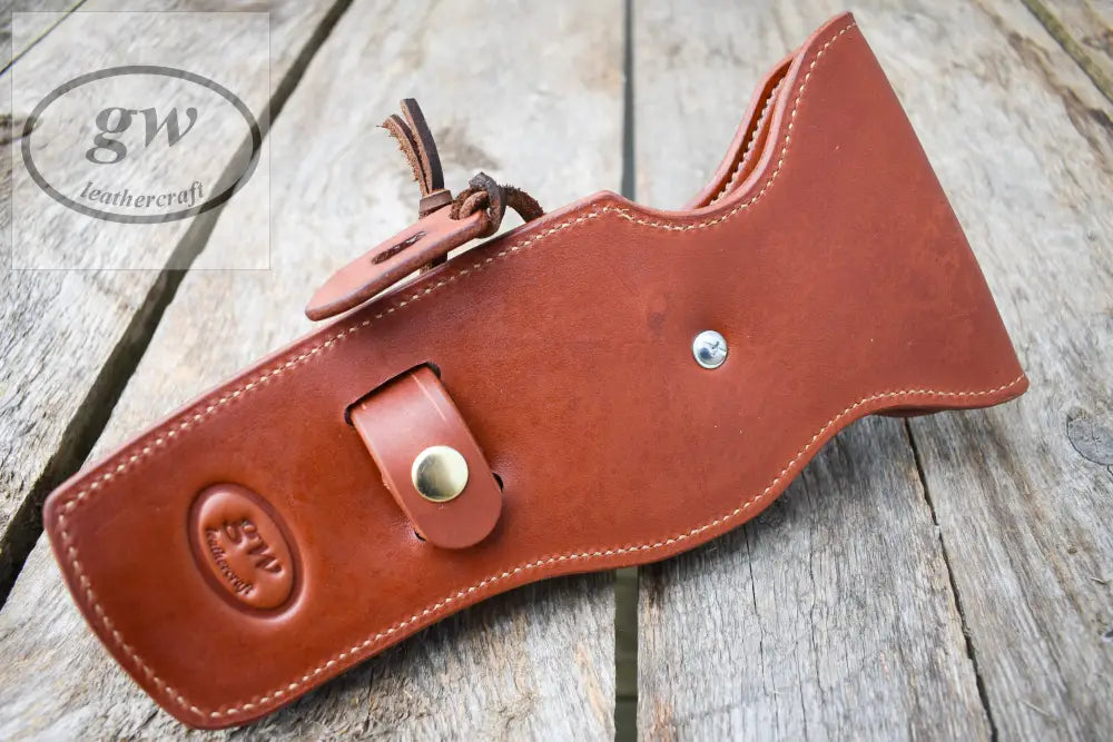 The Thamesville Marauder Pattern Leather Holster Western Holster Fast Draw Lined