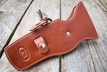 The Thamesville Marauder pattern Leather Holster, Western holster, fast draw holster, lined