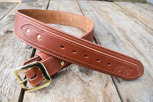 La ceinture étui en cuir préférée, ceinture de style occidental pour étui, doublée